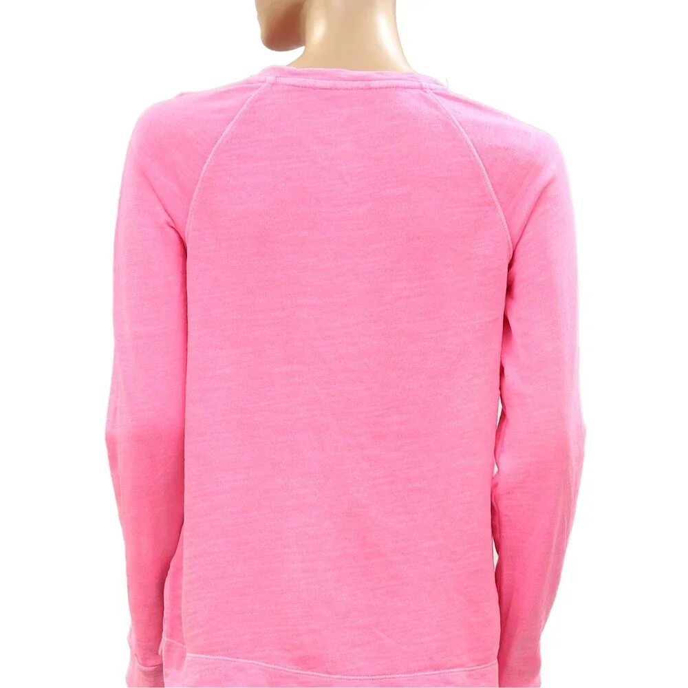 Lilly Pulitzer Leeson Pullover Sweatshirt Tunic Top Long Sleeve Cotton S 288092